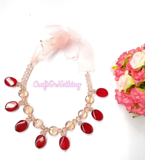 DIY Pomegranate Inspired Necklace DIY Pomegranate Inspired Necklace