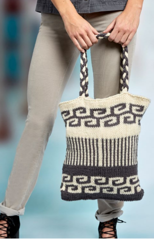 Swirls and Stripes Mosaic Bag Swirls and Stripes Mosaic Bag