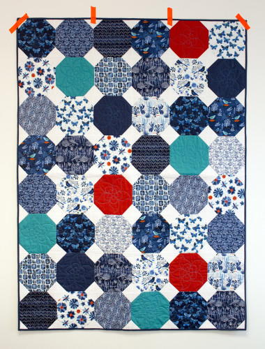 Mexican Tile-Inspired Quilt Pattern