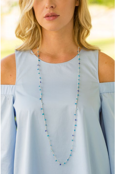 Beaded Crochet Necklace
