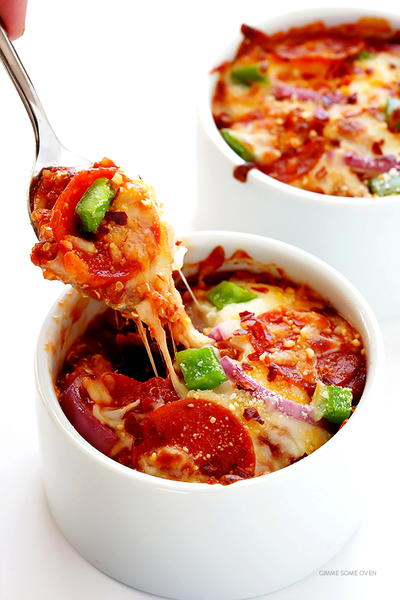 Gluten-Free Quinoa Pizza Casseroles Gluten-Free Quinoa Pizza Casseroles