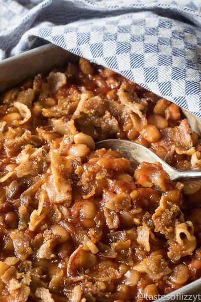 Amish Three Bean Casserole Amish Three Bean Casserole