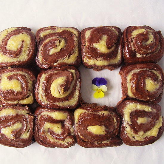 Chocolate Cheesecake Rolls Chocolate Cheesecake Rolls