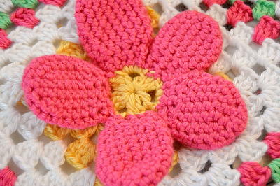 Giant Colorful Flower Lovey Giant Colorful Flower Lovey