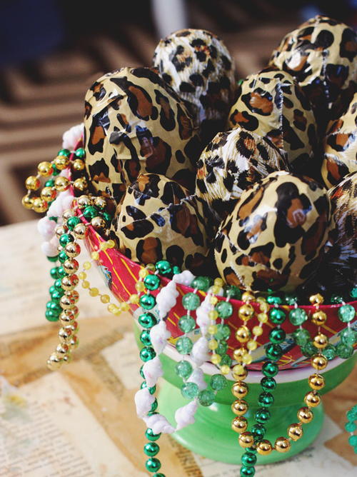 Exotic Duct Tape DIY Easter Eggs Exotic Duct Tape DIY Easter Eggs