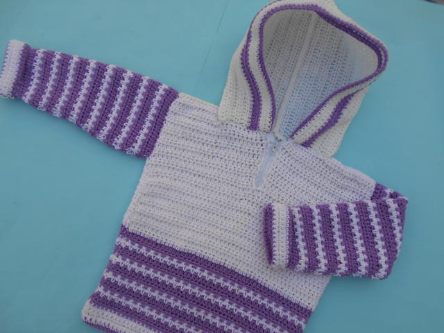 Crochet Hooded Sweater Crochet Hooded Sweater