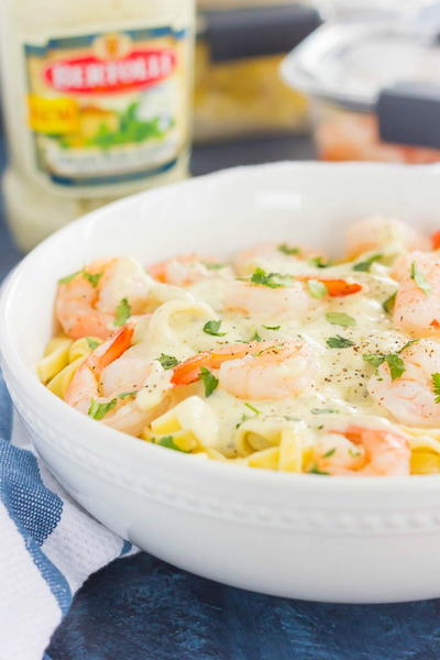 Grilled Shrimp Alfredo Pasta Grilled Shrimp Alfredo Pasta