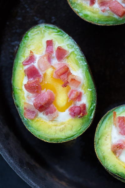 Bacon Eggs Baked Avocado Bacon & Eggs Baked Avocado