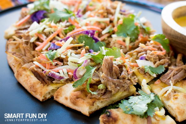 Pulled Pork Flatbread Recipe Pulled Pork Flatbread Recipe