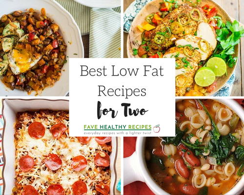 7 Day Meal Plan for a Low Fat Diet | FaveHealthyRecipes.com