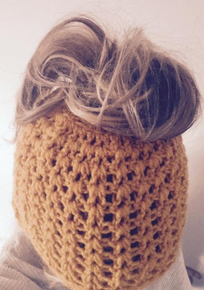 Messy Bun Beanie Messy Bun Beanie