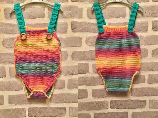 Baby Rainbow Romper Baby Rainbow Romper