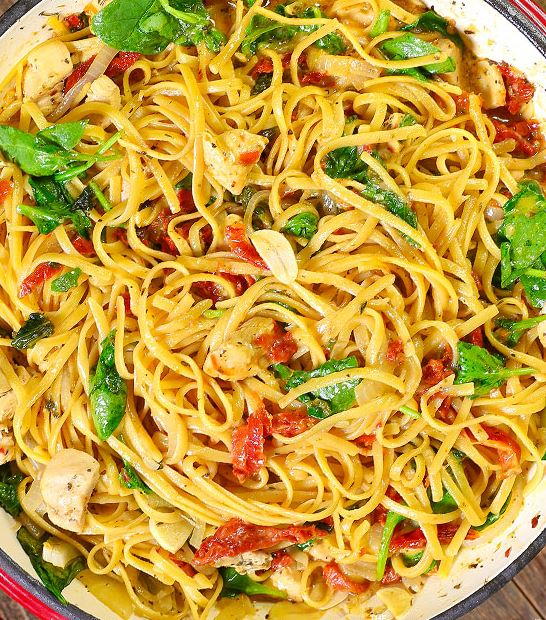 One Pot Restaurant-Style Italian Chicken and Pasta One Pot Restaurant-Style Italian Chicken and Pasta