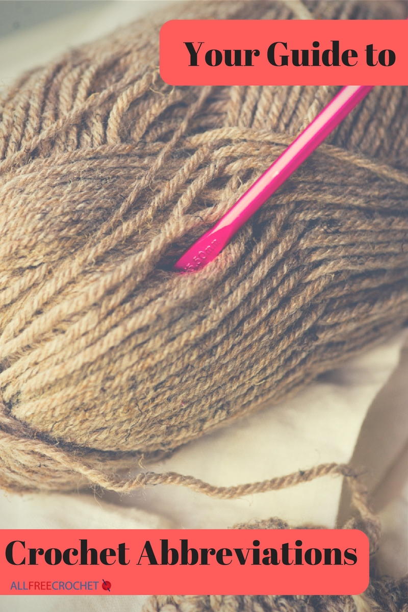 Crochet Abbreviations