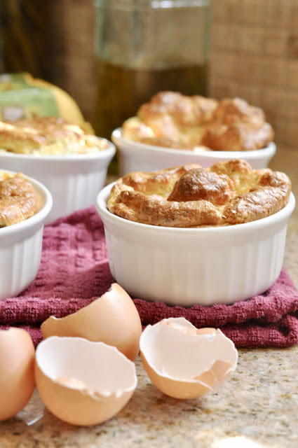 Three Cheese Broccoli Souffle Three Cheese Broccoli Souffle