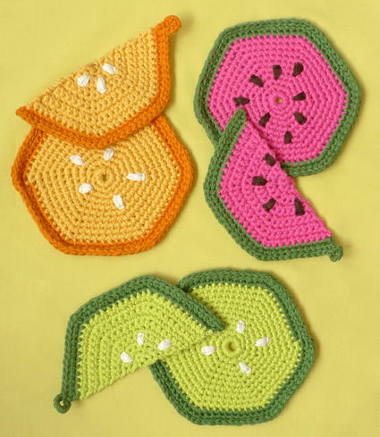 Fruity Trivets And Potholders