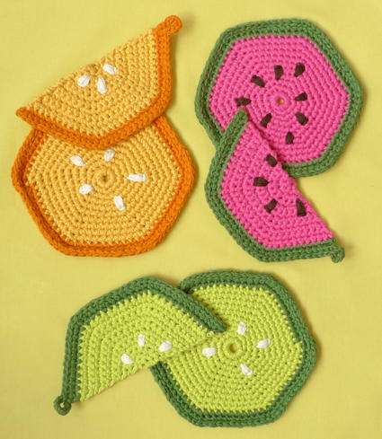 Fruity Trivets And Potholders Fruity Trivets And Potholders