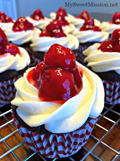 Black Forest Cupcakes Black Forest Cupcakes