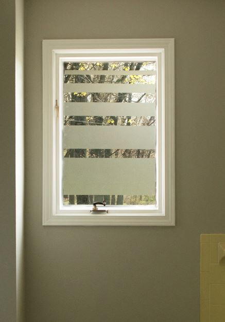 DIY Window Cling for Privacy | DIYIdeaCenter.com