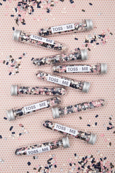 Confetti Favor Tubes Confetti Favor Tubes
