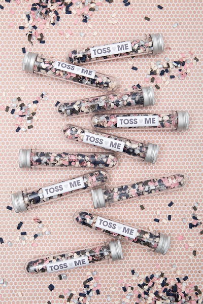 Confetti Favor Tubes