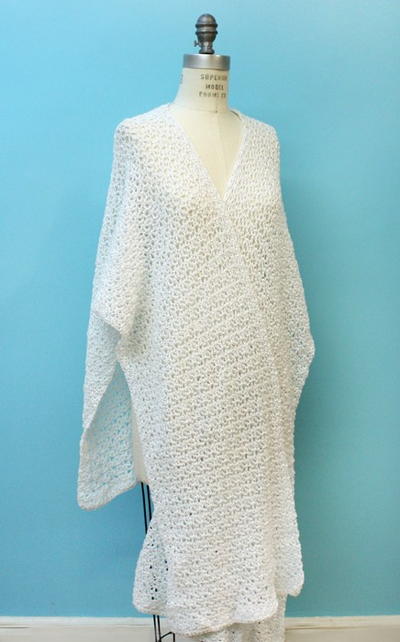 Glamorous Spring Crochet Ruana Pattern Glamorous Spring Crochet Ruana Pattern