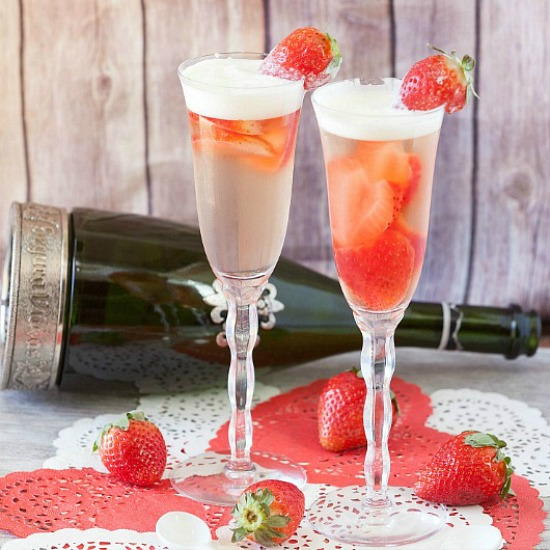 Champagne Jello Parfaits Champagne Jello Parfaits
