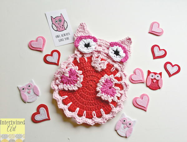 Owl Always Love You Dishcloth Owl Always Love You Dishcloth