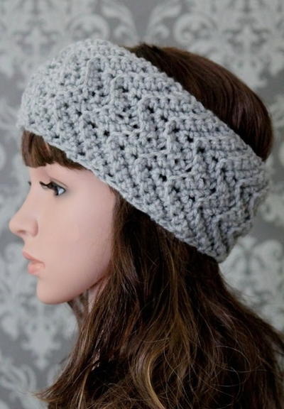 Elegant Zig Zag Headband Crochet Pattern Elegant Zig Zag Headband Crochet Pattern