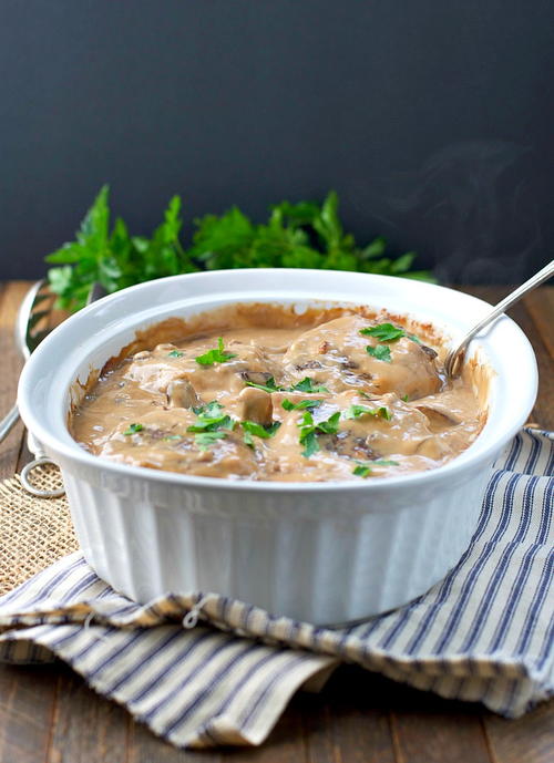 Slow Cooker or Oven Baked Salisbury Steak Slow Cooker or Oven Baked Salisbury Steak