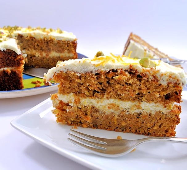 Orange and Pistachio Carrot Cake Recipe Orange and Pistachio Carrot Cake Recipe