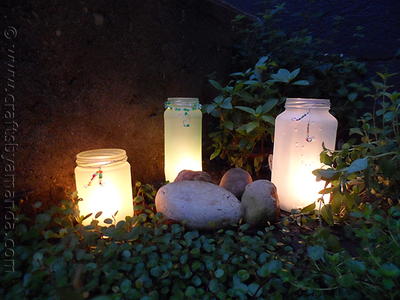 Glowing Garden DIY Lanterns