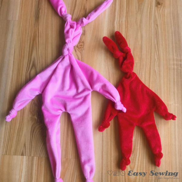 Knot Bunny Baby Lovey Knot Bunny Baby Lovey