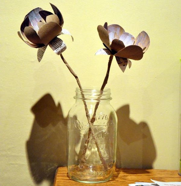 Deceptively Thrifty Paper Flowers Deceptively Thrifty Paper Flowers