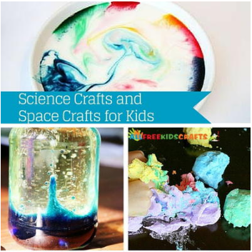 40 Science Crafts and Space Crafts for Kids