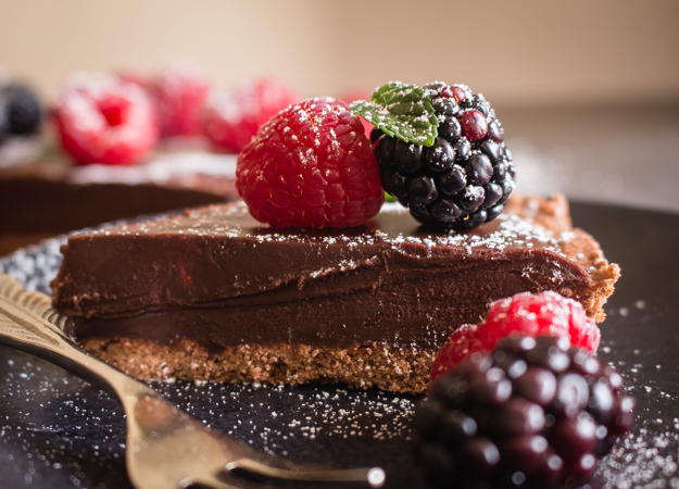 Homemade Creamy Double Chocolate Italian Pie Homemade Creamy Double Chocolate Italian Pie