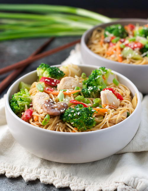 Healthy Chicken Chow Mein Healthy Chicken Chow Mein
