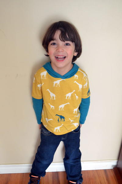 Easy Long Sleeve T-Shirt with Hoodie Pattern_1