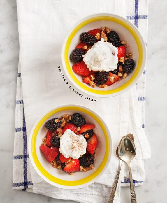 Berries and Coconut Cream Berries and Coconut Cream