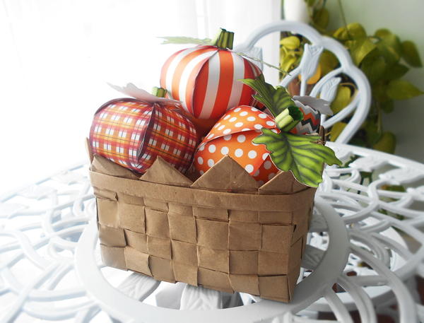 Printable Pumpkin Treat Boxes Printable Pumpkin Treat Boxes