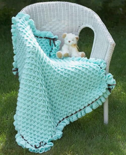 Princess Crocodile Stitch Baby Blanket