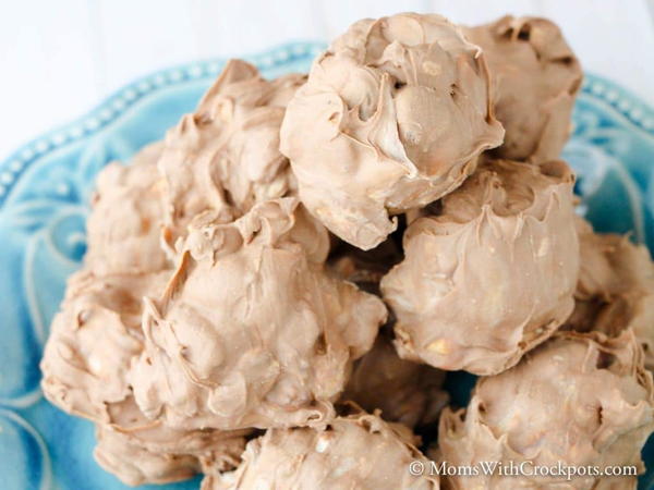 Slow Cooker Peanut Clusters Candy Slow Cooker Peanut Clusters Candy