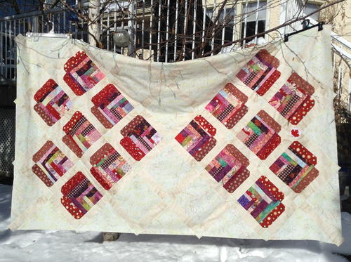 Improvised Heart Quilt Construction Tutorial Improvised Heart Quilt Construction Tutorial