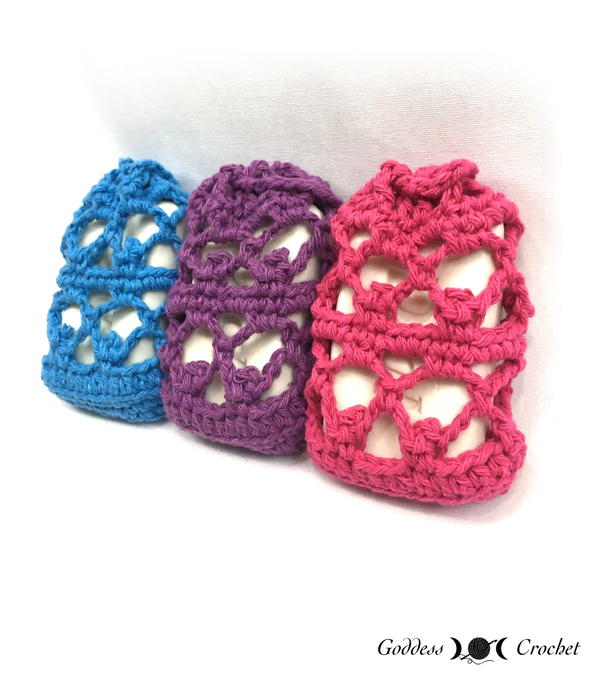 Lacy Picot Soap Saver Lacy Picot Soap Saver