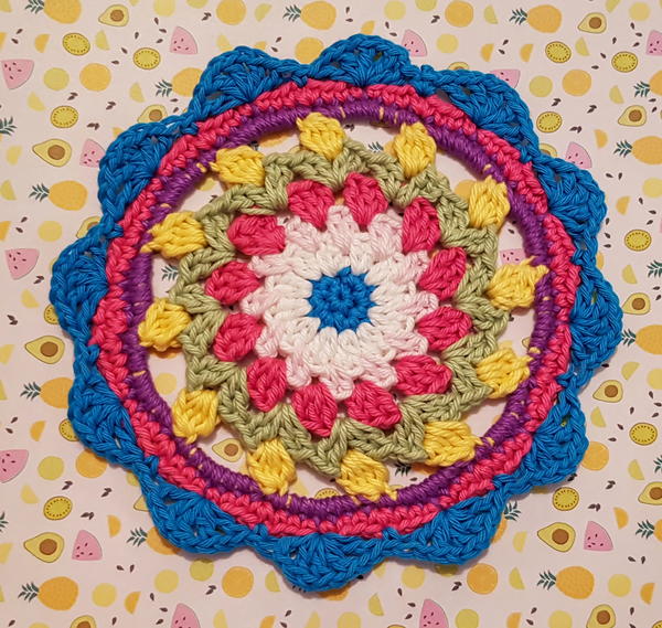 Happy Flower Mandala Happy Flower Mandala