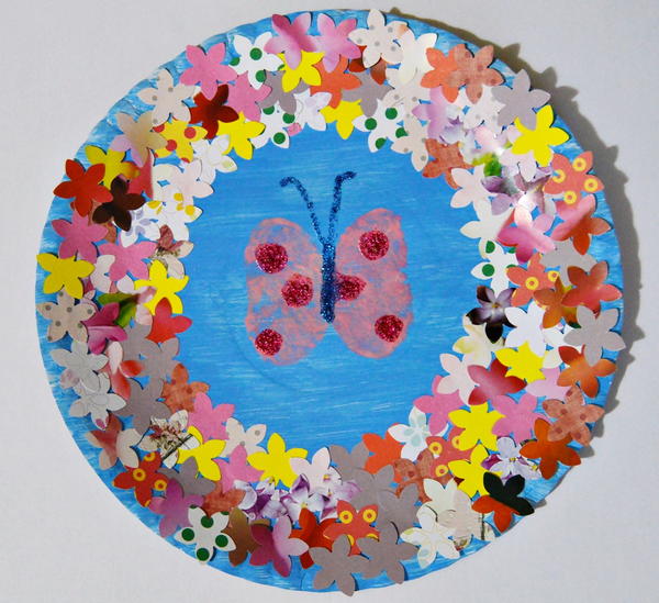 Butterfly in Spring Garden Craft Butterfly in Spring Garden Craft