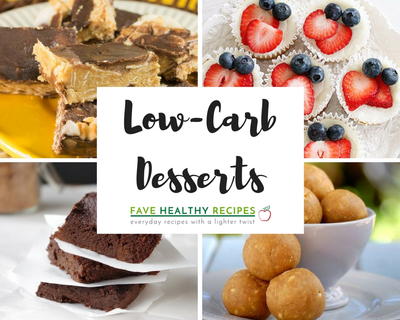 13 Low Carb Desserts: Our Favorite Simple Healthy Recipes