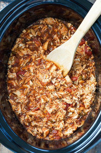 Slow Cooker Chicken Nachos Slow Cooker Chicken Nachos