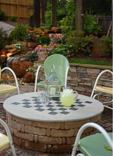 Diy Table And Firepit Cover Diyideacenter Com