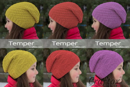 Slouchy Beanie - Temper Slouchy Beanie - Temper